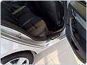 Škoda Octavia III - prahové nástupní lišty v provedení RS6 BRUSHED od firmy OMTEC