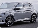 Lemy blatníků, Škoda Fabia III. Combi, od 2014- ABS černý lesklý klavírlak