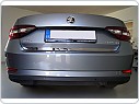Škoda Superb III - nerez CHROM spodní lišta kufru - OMTEC