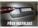 Škoda Superb III - nerez CHROM spodní lišta kufru - OMTEC