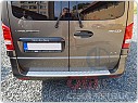 Mercedes Benz Vito W447 2014-  masivní ochranný panel zadního nárazníku ALU - OMTEC