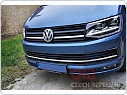VW T6 - NEREZ chrom lišty předního nárazníku (Comfort line / Highline) - OMTEC