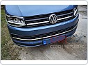 VW T6 - NEREZ chrom lišty předního nárazníku (Comfort line / Highline) - OMTEC