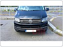VW T6 - NEREZ chrom lišty předního nárazníku (Comfort line / Highline) - OMTEC