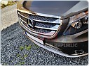 MB Vito W447 - NEREZ CHROM lišty přední masky FULL SET - OMTEC