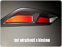 Škoda Octavia III - atrapy výfuku TURBO design - GLOWING RED