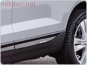 Lišty bočních dveří M-TRACK - černý lesklý, Škoda Karoq 2017-