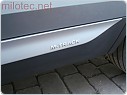 Lišty bočních dveří M-TRACK - stříbrné matné, Kodiaq od r.v. 2016 -