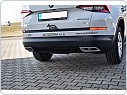 Škoda Kodiaq - atrapy výfuku TURBO design