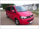 Gumové koberce, autokoberce sada VW T5 MULTIVAN, 3.řada