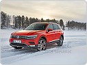 VW Tiguan II 2016-  NEREZ chrom boční lišty dveří ve stylu R-Line - OMTEC