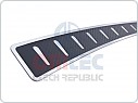 Mitsubishi ASX  - NEREZ,CARBON ochranný panel zadního nárazníku - OMTEC
