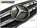 Přední maska Mercedes CLK W208, 1992-2002, CL Style, černá, chrom