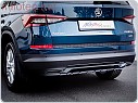 Difuzor zadního nárazníku - černý lesklý klavírlak, Kodiaq, VÝPRODEJ, vystaveno