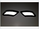 Škoda Kodiaq - atrapy výfuku RS design v provedení RS230 Glossy black - GLOWING WHITE