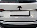 Lišta nad zadní SPZ, Alu Brush, Škoda Superb 3. sedan 2015-