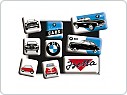 Sada magnetů BMW car