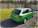 Škoda Fabia III Combi Facelift - ochranný panel zadního nárazníku - ALU look