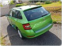 Škoda Fabia III Combi Facelift - ochranný panel zadního nárazníku - ALU look