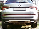 Škoda Kodiaq, koncovky výfuku, ABS, Alu-Brush Dummy XL