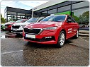Škoda Scala - mračítka SPORTIVE v originál Škoda barvě VELVET RED (F3P)