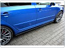 Škoda Octavia II 2004-2013 - boční prahy DTM V3X - GLOSSY BLACK