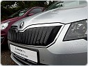 Škoda Superb II Facelift 2013-2015  - zimní clona přední masky KI-R - GLOSSY BLACK