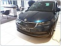 Škoda Karoq  - zimní clona přední masky KI-R - GLOSSY BLACK