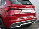Lišta nad zadní SPZ, Alu Brush, Škoda Kamiq 2019-