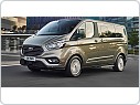 Gumové koberce, autokoberce sada, Ford Transit Custom 2018- 2.řada