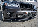 Maxton Design splitter, spoiler pod originální přední nárazník BMW X5 E70, facelift M-pack 2010-2013