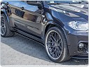 Maxton Design difuzory bočních prahů BMW X5 E70, facelift M-pack 2010-2013