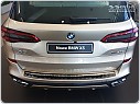 Kryt zadního nárazníku, NEREZ AVISA tmavá, BMW X5 G05, 2018-