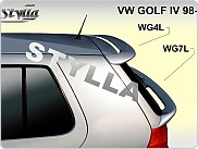 VW Golf IV štít a kř